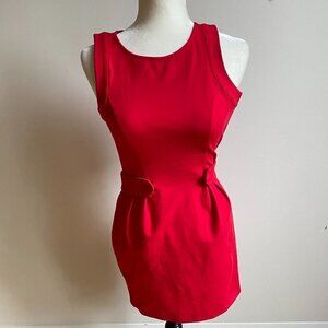 𝅺ARMANI Exchange Dress A/X Sz 2 NWOT Red